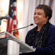 Carla Hayden, in a January 2015 file image, was confirmed by the Senate on July 13, 2016, to head the Library of Congress.
Dave Munch/Baltimore Sun/TNS via Getty Images